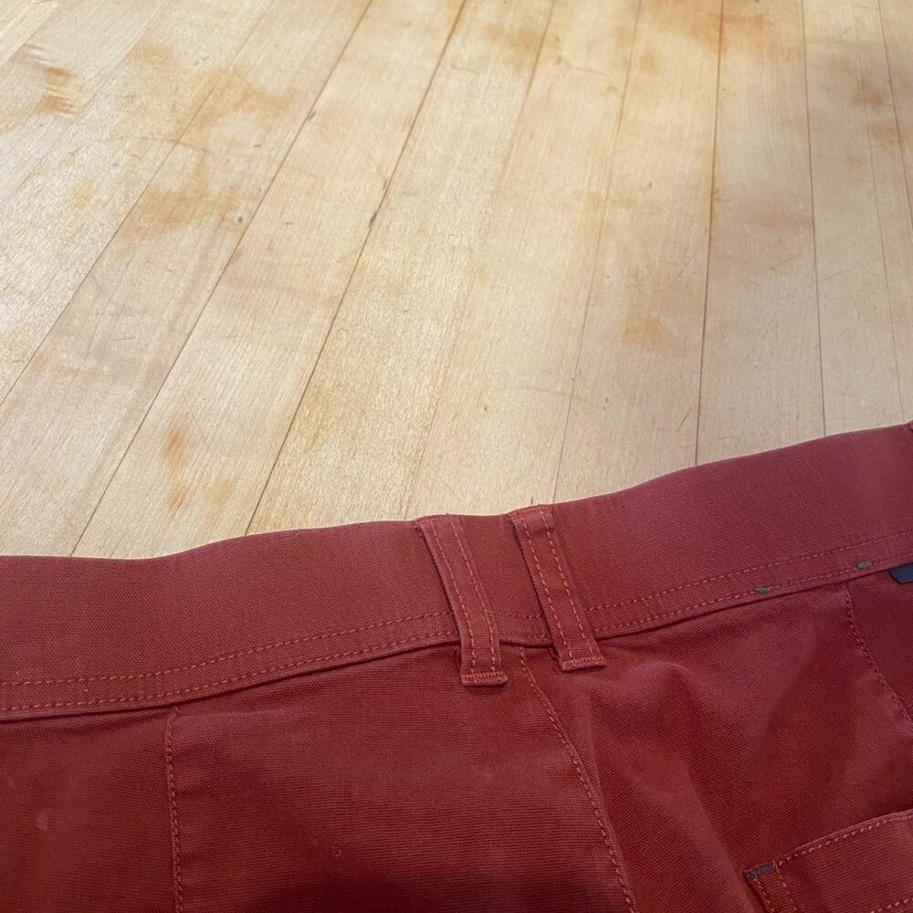 Toad&CO Earthworks stretch canvas organic cotton Pants size 4 (29" inseam) - Picture 7 of 10